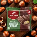 COTE D'OR lait noisettes 4 x 45g