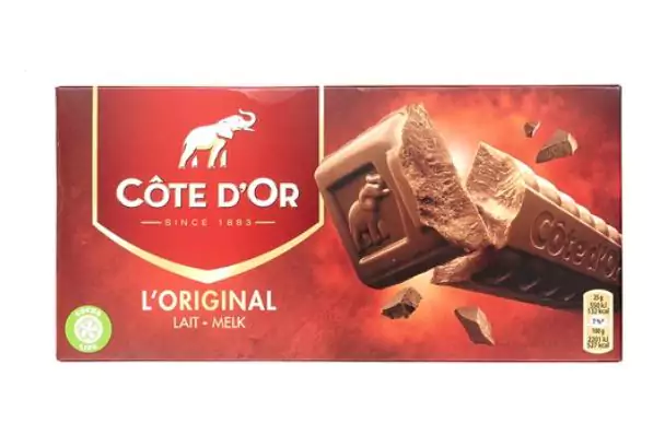 COTE D'OR L'ORIGINAL tablet melk 2x200g