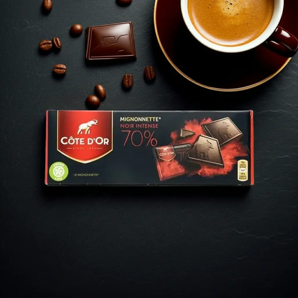 CÔTE D'OR MIGNONNETTE 70% noir 180g