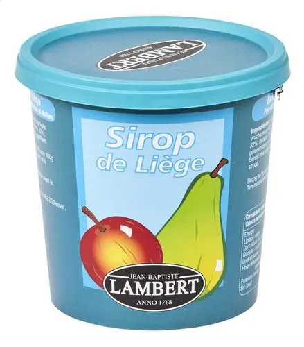 LAMBERT sirop liège poires-pommes-dattes 450g