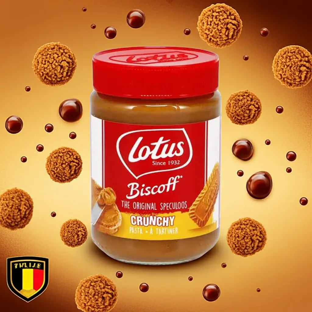 LOTUS BISCOFF pasta speculoos crunchy 400g