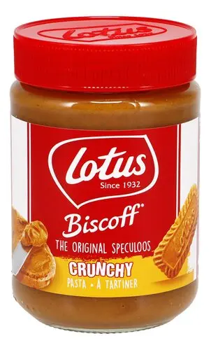 LOTUS BISCOFF pasta speculoos crunchy 400g