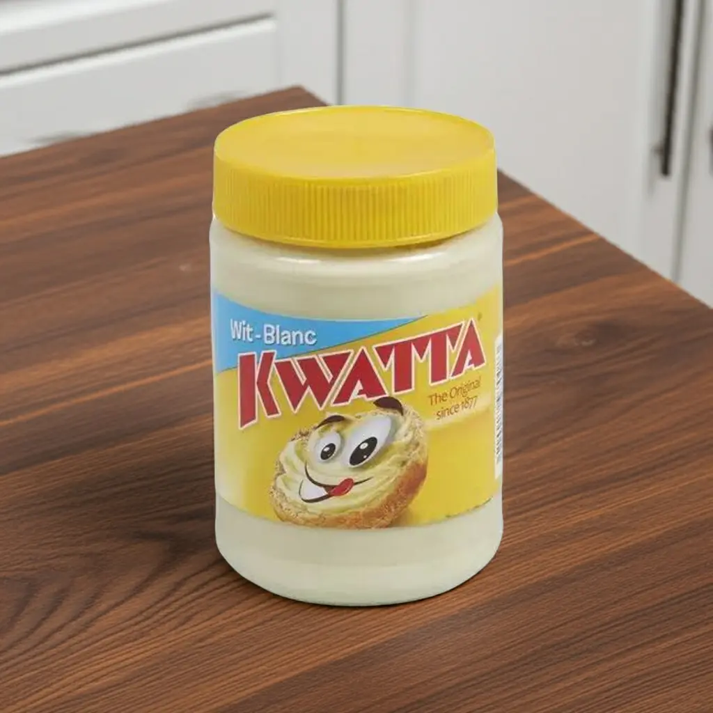 KWATTA Witte Smeerpasta 400g - Smaak van Witte Chocolade