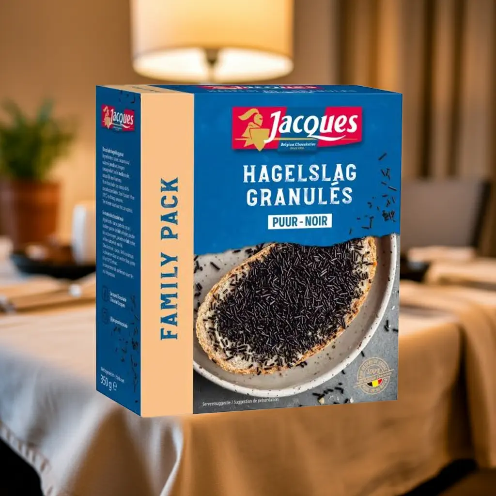 JACQUES Hagelslag Puur 350g