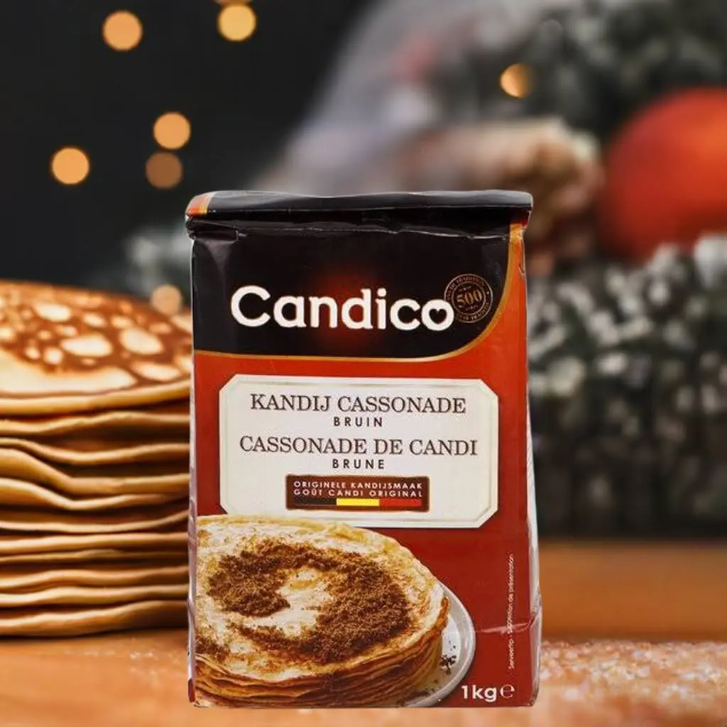 cassonade de candi brune CANDICO1 kg