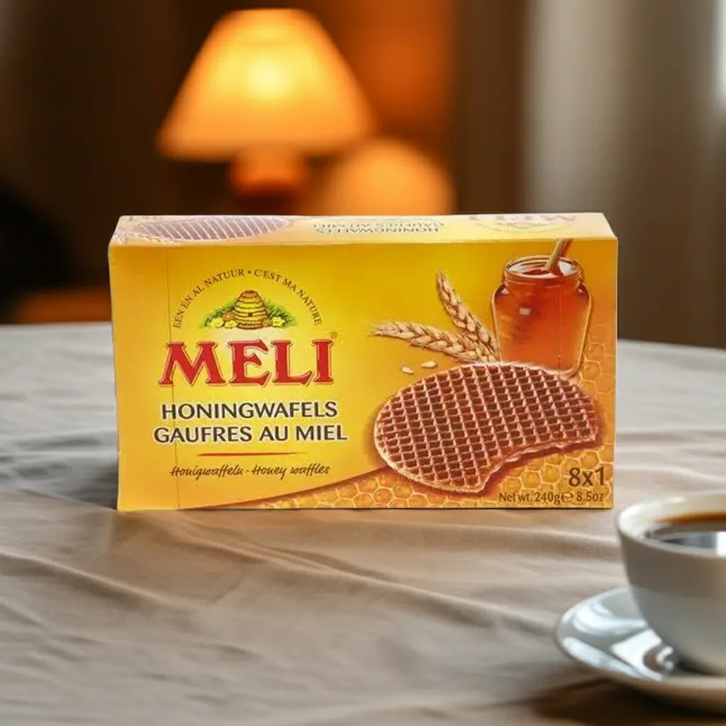 MELI honingwafels gevuld 8x30g
