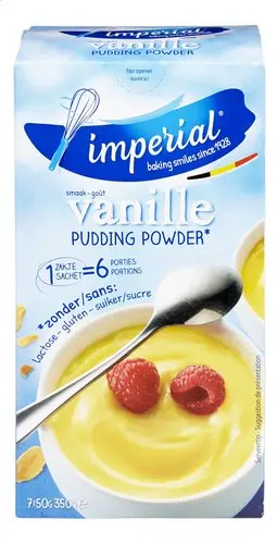 IMPERIAL Pudding vanille sans lactose/gluten/sucre 7x50g