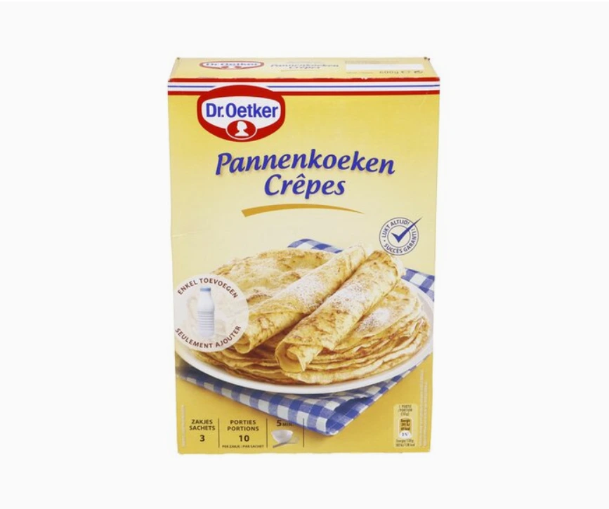 DR.OETKER mix pour crêpes 3x200g