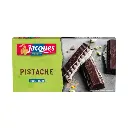 JACQUES Tablette de chocolat noir pistache 200g