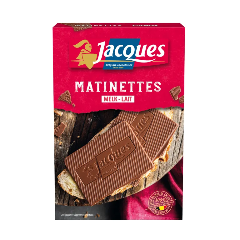 JACQUES Matinettes Melk 128g