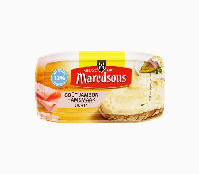 MAREDSOUS fromage à tartiner jambon 250g