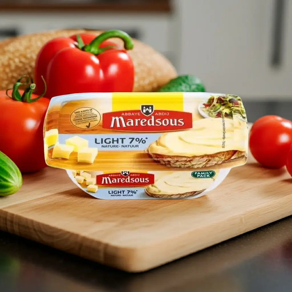 MAREDSOUS fromage à tartiner light 250g