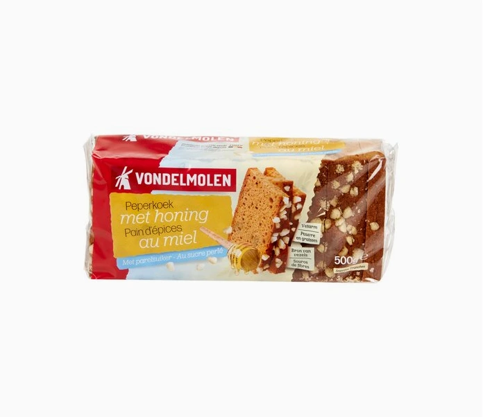 VONDELMOLEN peperkoek honing en suiker 500g