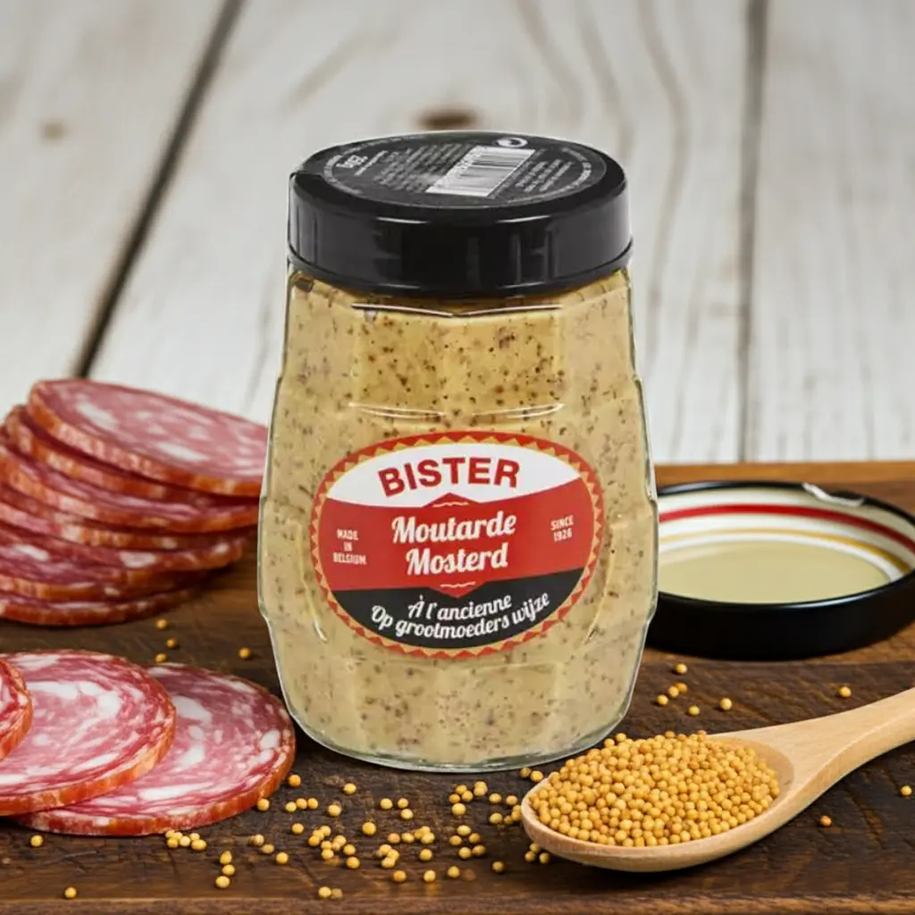 Bister. Old-fashioned mustard