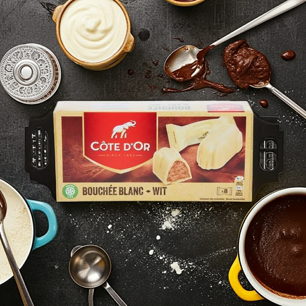 COTE D'OR Bouchées Wit 8x21g