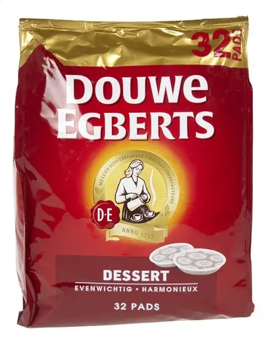 Douwe Egberts Pads dessert 32pc