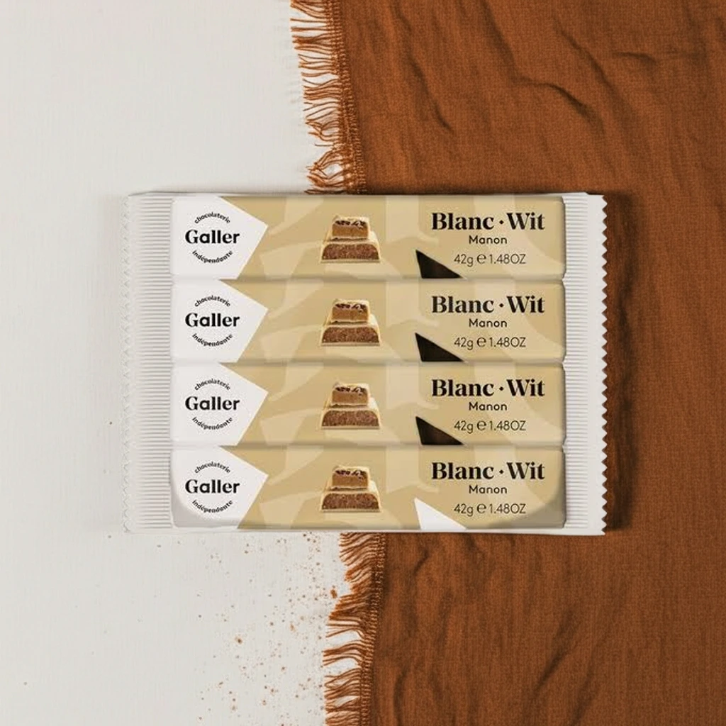 GALLER barres Blanc manon 3x70g