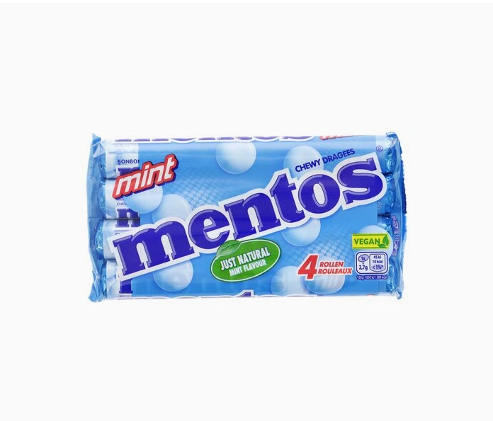 MENTOS Menthe 4x37,5g