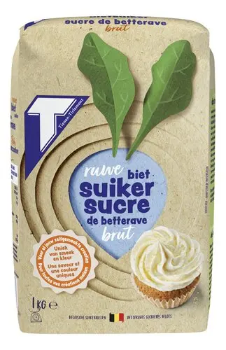 TIENSE SUIKER Ruwe Bietsuiker 1kg 