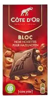 COTE D'OR Bloc Puur Hazelnoot 180g