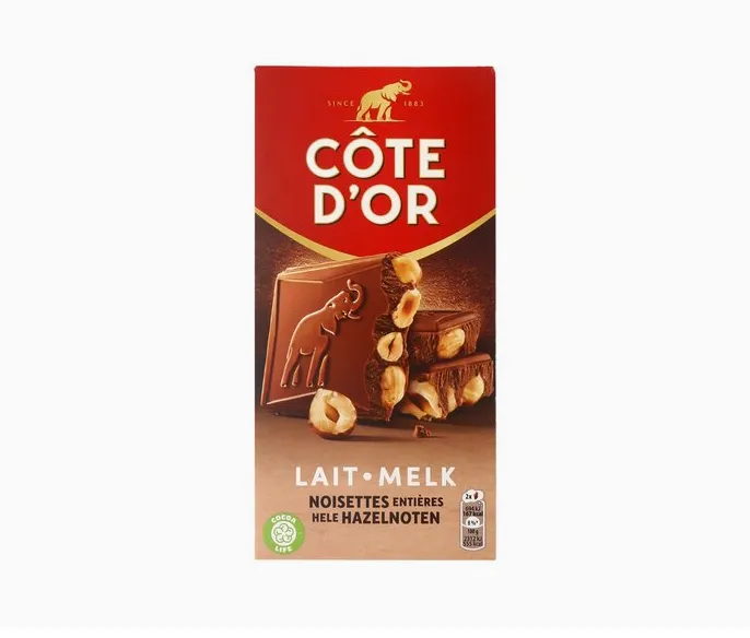 COTE D'OR Milk Hazelnut Bar 180g