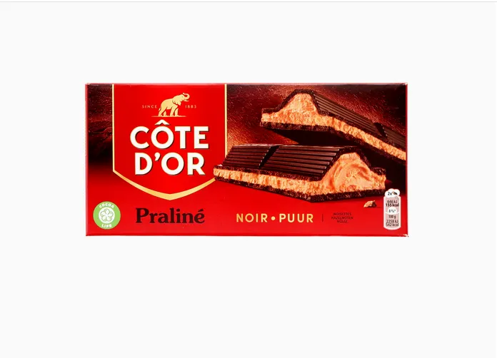 COTE D'OR Praline Dark Chocolate Bar 200g