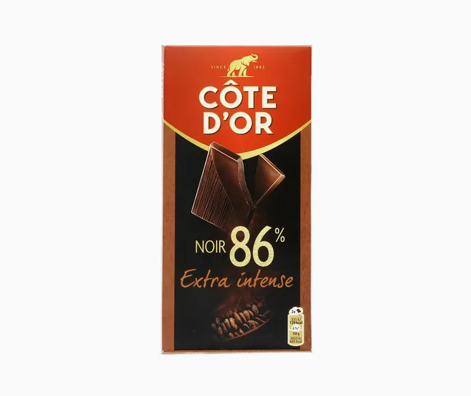 COTE D'OR Dark Brut 86% 100g
