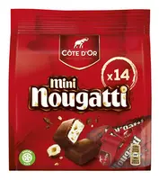 COTE D'OR Nougatti Mini 14pc 180g