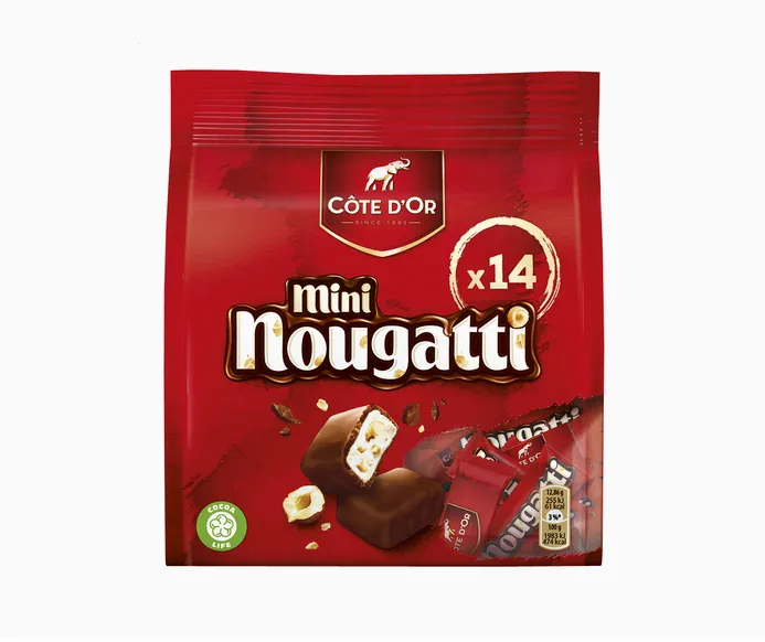 COTE D'OR Nougatti Mini 14st 180g