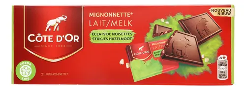 COTE D'OR Mignonnette Melk Hazelnoot 210g
