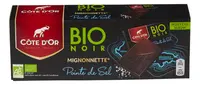 COTE D'OR Mignonnette Noir Pointe de sel Bio 180g