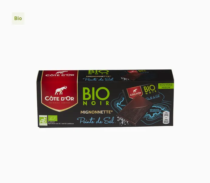COTE D'OR Mignonnette Zwart Zeezout Bio 180g