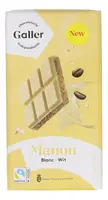 GALLER Tablette Blanc Manon 175g