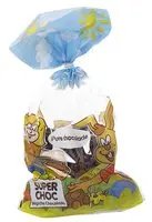 SUPERCHOC Paaseieren Pure chocolade 250g