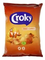 CROKY Chips Thai Curry 175g 