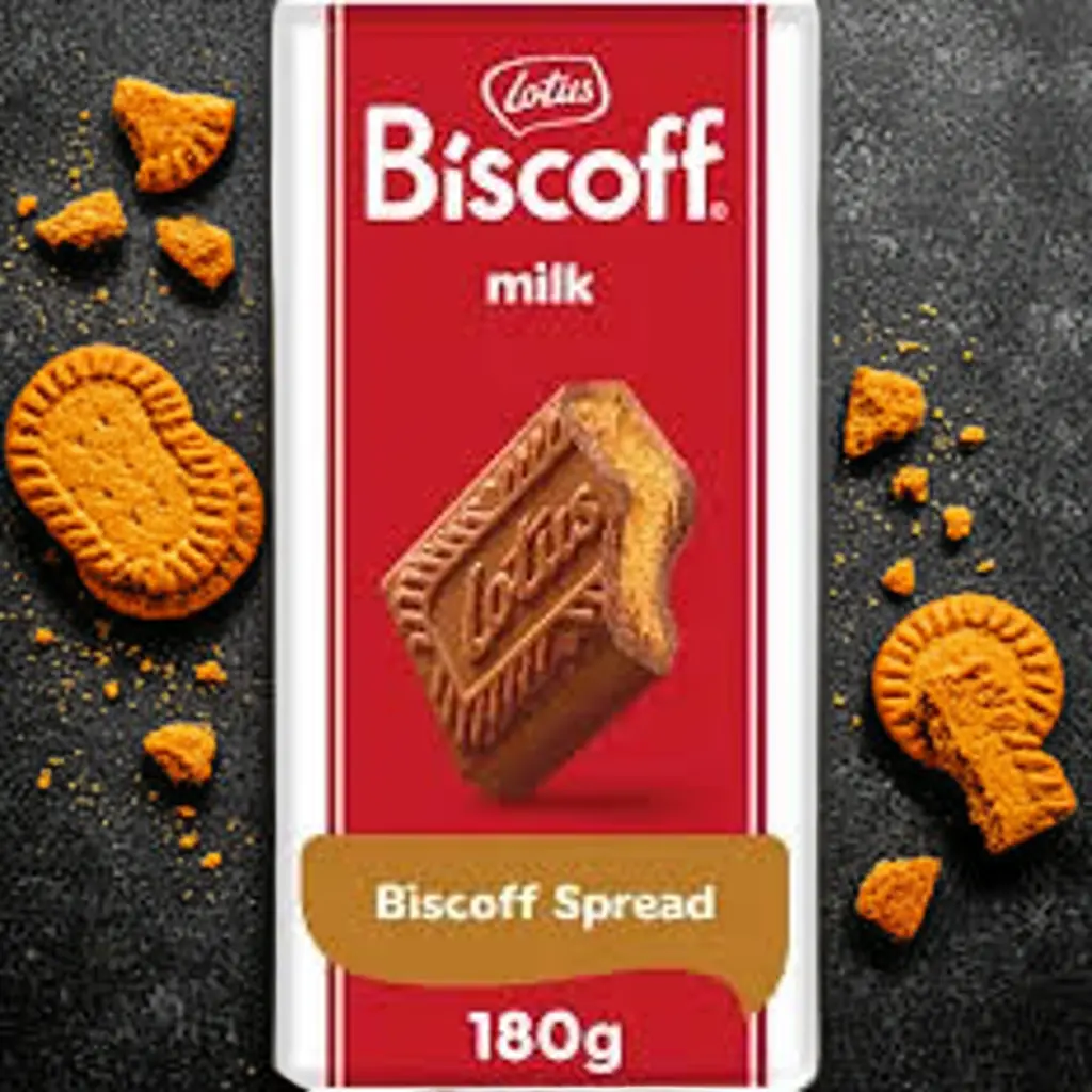 LOTUS BISCOFF Chocolat au lait Spéculoos crème 180g