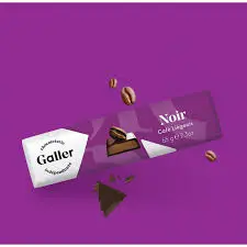 GALLER Bâton Noir Café Liégeois 70g