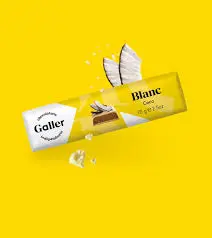 GALLER Reep Witte Kokosnoot 70g