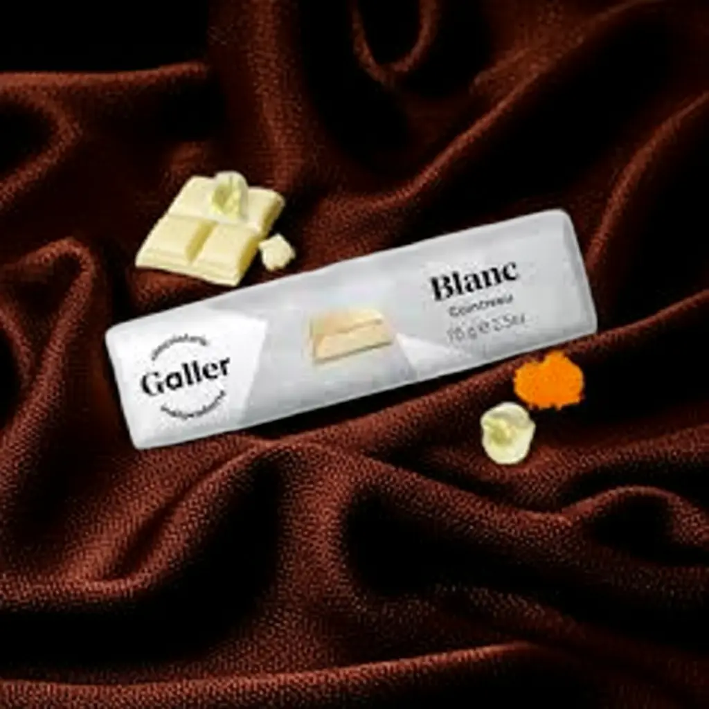 GALLER Bâton Blanc Cointreau 70g