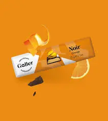GALLER Bâton Noir Orange 70g