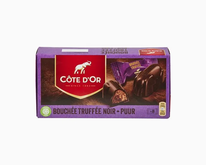CÔTE D'OR Bouchées Truffé Puur 8x19,5g