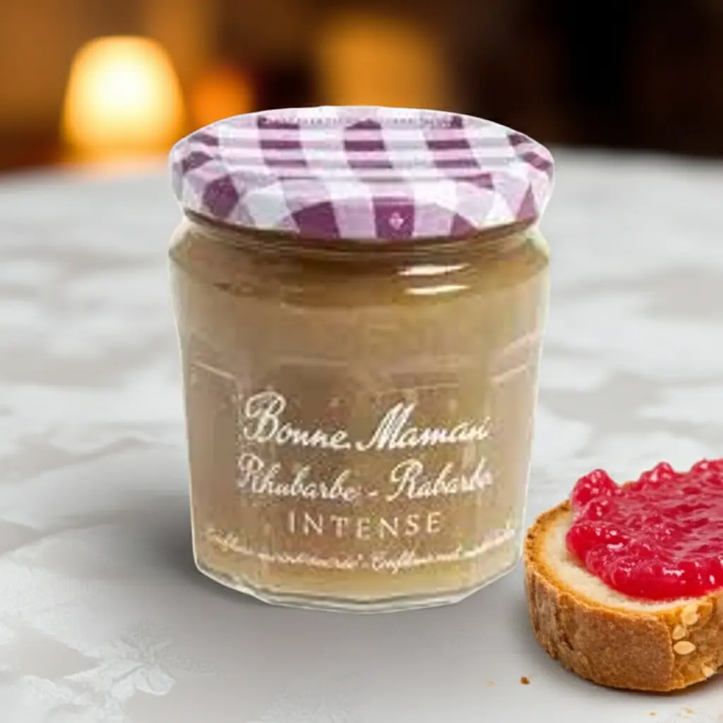 BONNE MAMAN Confiture Intense Rhubarbe 335g