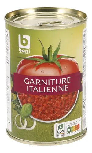 BONI – Italiaanse tomatengarnituur 400g