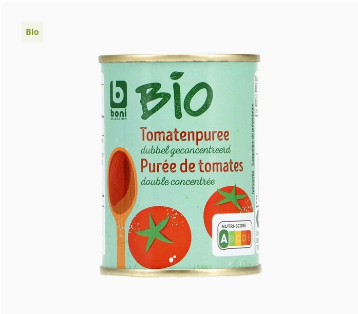 BONI BIO – Double Concentrated Tomato Paste 140g