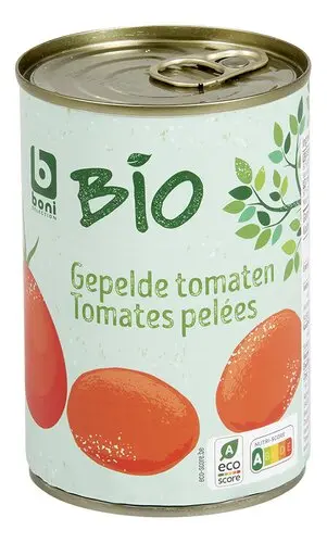 BONI BIO – Gepelde tomaten 400g