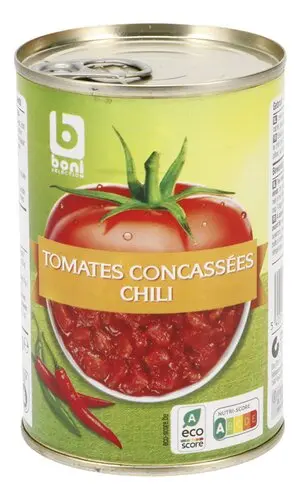 BONI - Tomates concassées chili 400g