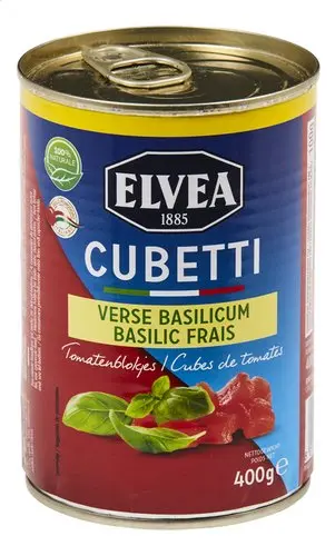 ELVEA – Cubetti basilicum 400g