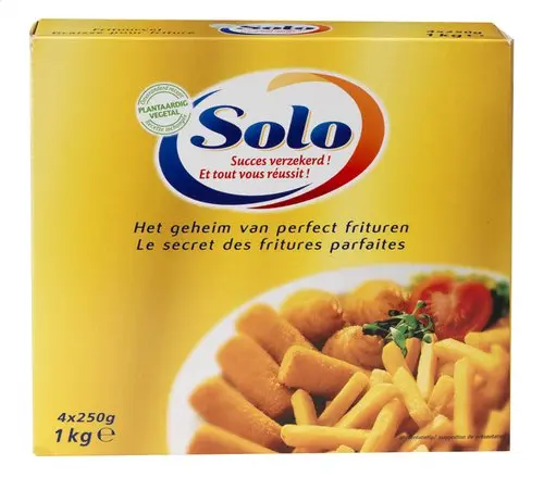 SOLO vegetable frying fat 4x250g