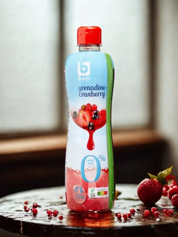 BONI Grenadine-Cranberry Sirop 0% Suiker 75cl 