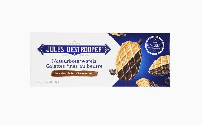 JULES DESTROOPER Boterwafels choco 175g